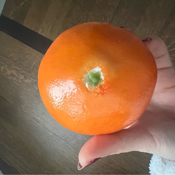 Fake Orange Artificial Fruits Model Lifelike Tangerine Home House Decor 8 Total - Picture 9 of 13